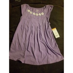 Gymboree purple floral dress size 4 nwt pocketful of sunshine